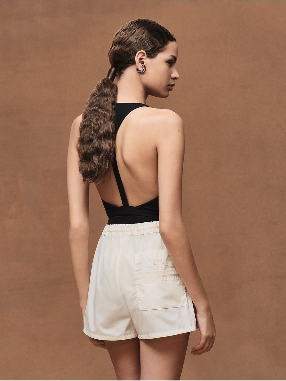 Hermes Embroidered shorts It38